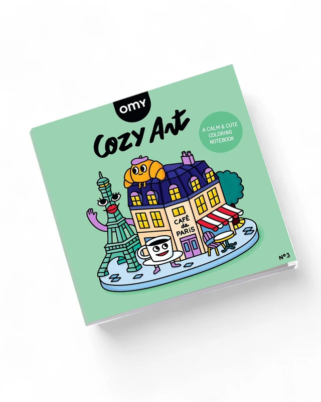 OMY - Βιβλίο ζωγραφικής Cozy Art Paris