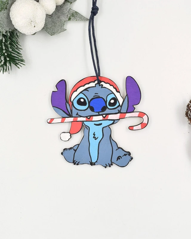 Ξύλινο στολίδι - Stitch