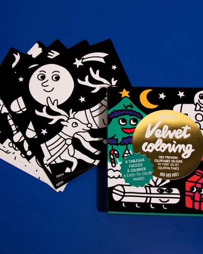 OMY - Σετ ζωγραφικής με βελούδινο πλαίσιο Ho Ho Ho