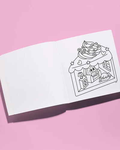 OMY - Βιβλίο ζωγραφικής Cozy Art Kawaii