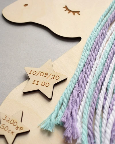 Αναμνηστικό γέννησης - Μονόκερος