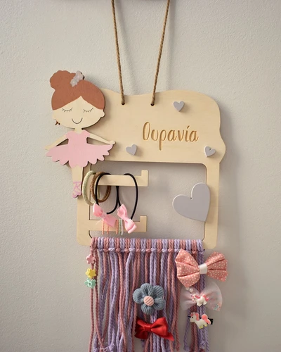 Κρεμάστρα για αξεσουάρ μαλλιών - Μπαλαρίνα