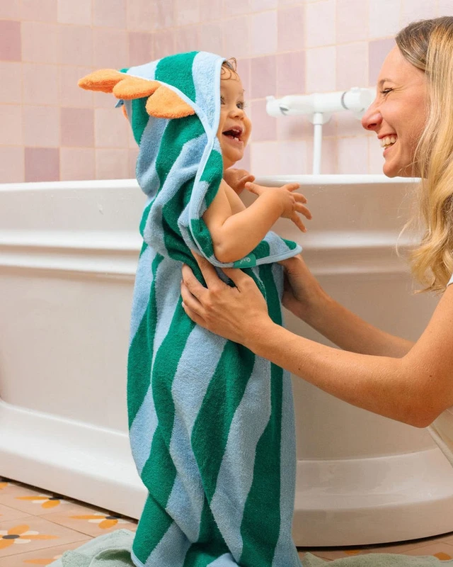 Quut - Μπουρνουζοπετσέτα δεινόσαυρος Lagoon