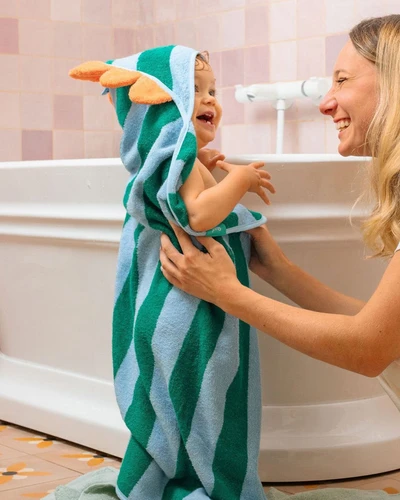 Quut - Μπουρνουζοπετσέτα δεινόσαυρος Lagoon