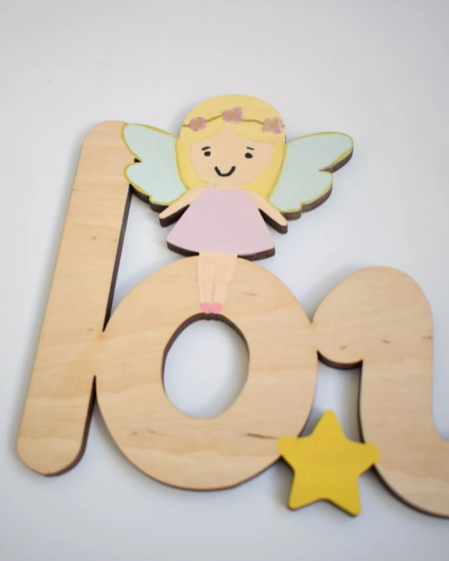 Ξύλινο Όνομα - Νεράιδες