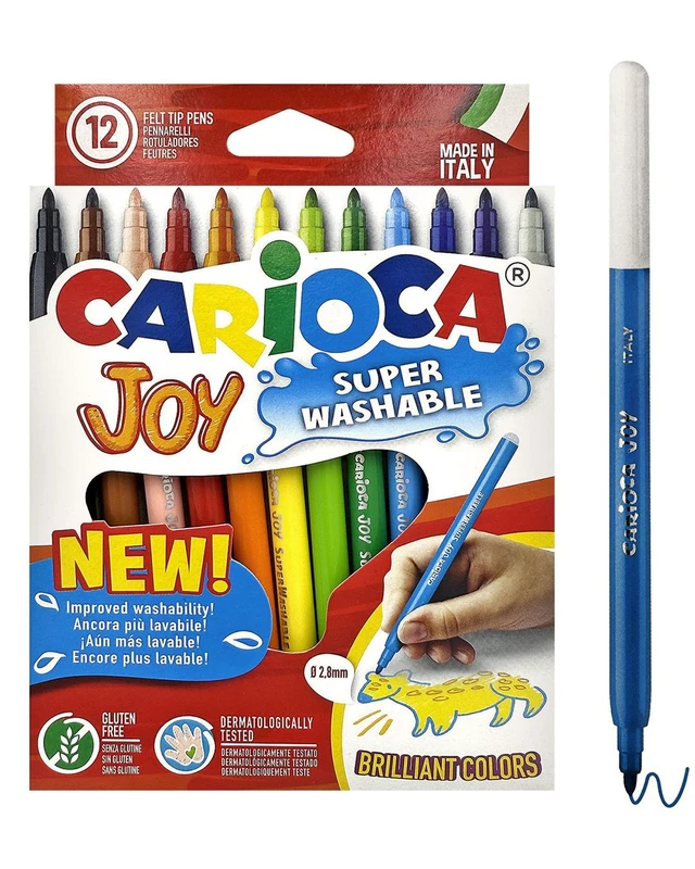 Carioca Joy - Μαρκαδόροι Ζωγραφικής Λεπτοί