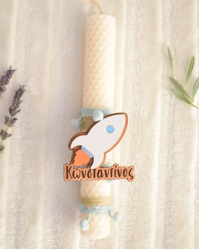 Προσωποποιημένη Λαμπάδα - Διαστημόπλοιο