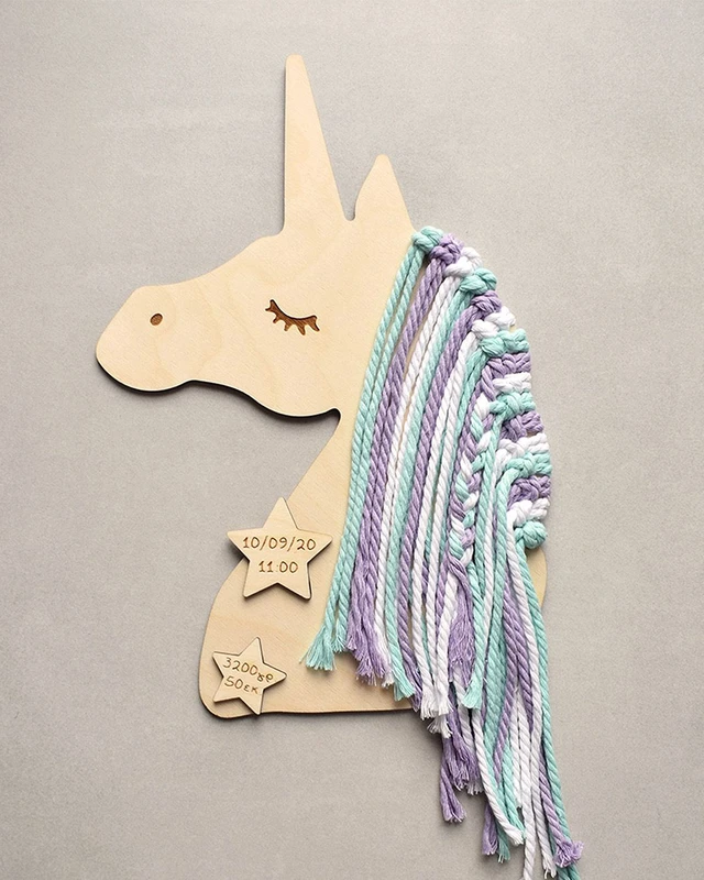 Αναμνηστικό γέννησης - Μονόκερος