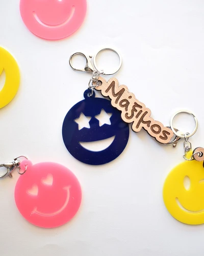 Προσωποποιημένο Ταμπελάκι Τσάντας - Emoji