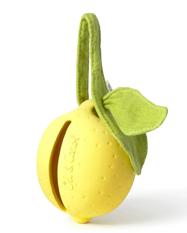 Oli & Carol - Θήκη πιπίλας Lou το λεμόνι