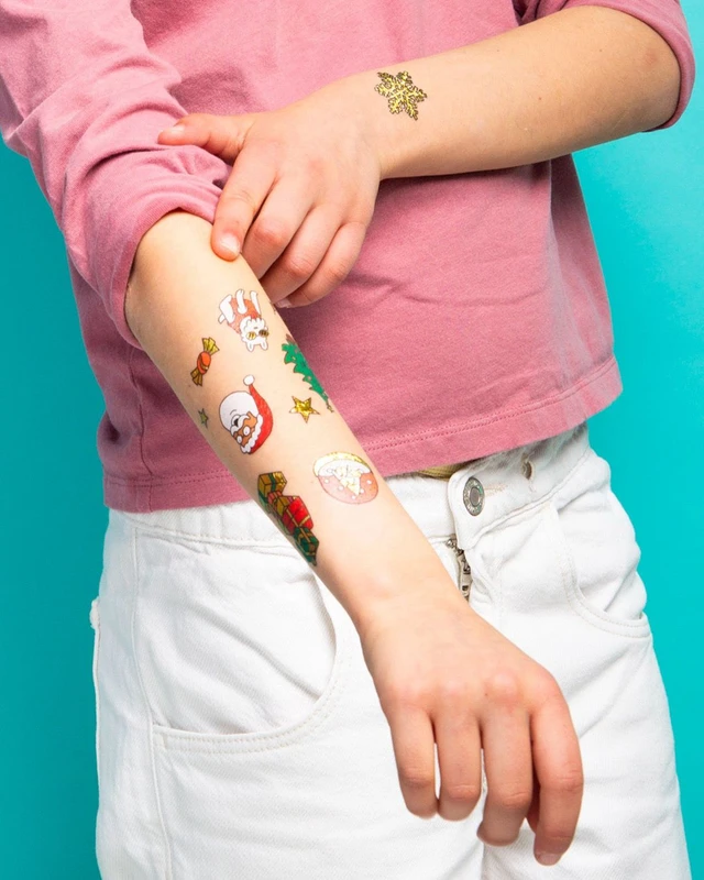 OMY - Αυτοκόλλητα tattoos HO HO HO!