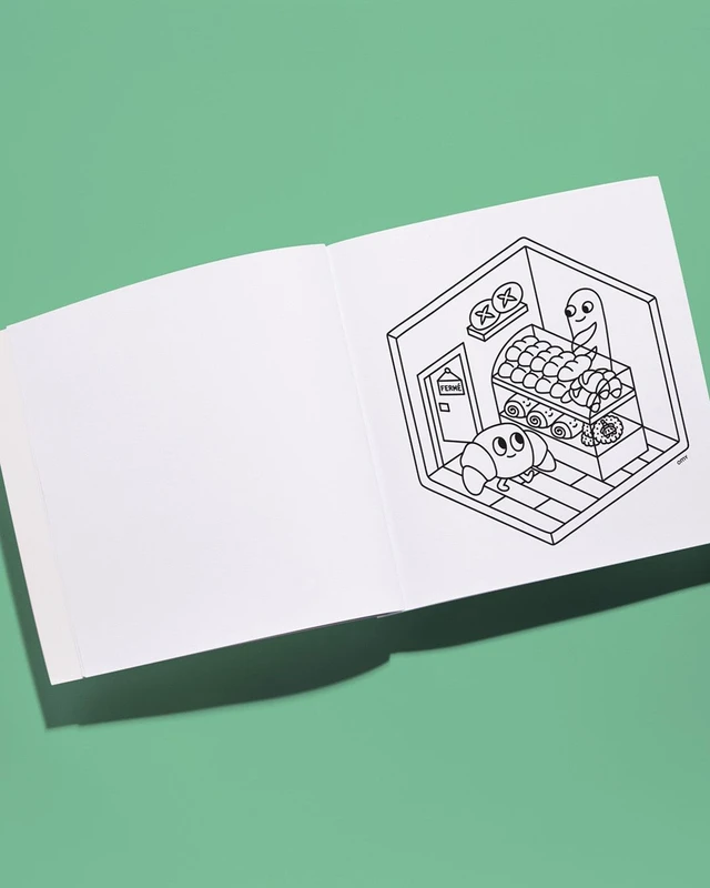 OMY - Βιβλίο ζωγραφικής Cozy Art Paris