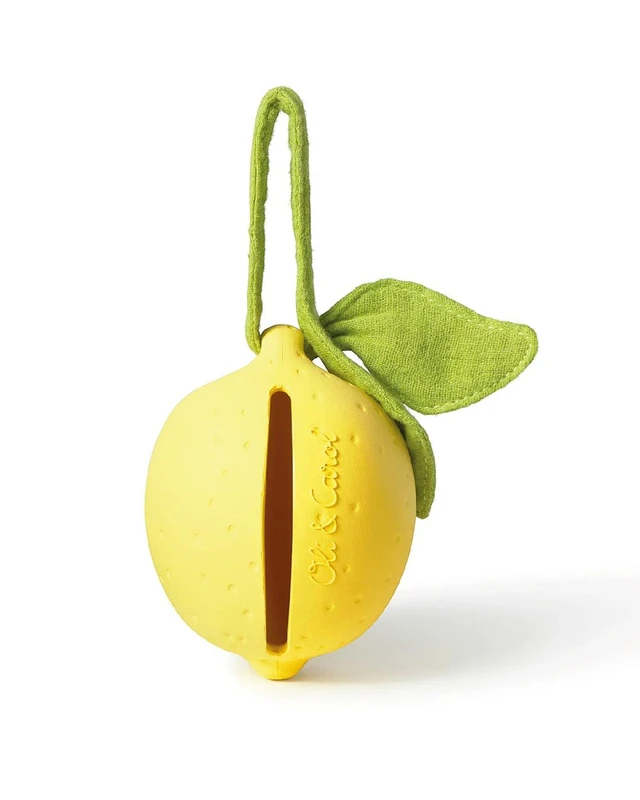 Oli & Carol - Θήκη πιπίλας Lou το λεμόνι