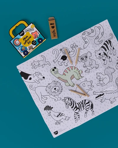 OMY - Αφίσα ζωγραφικής μίνι Ζωάκια