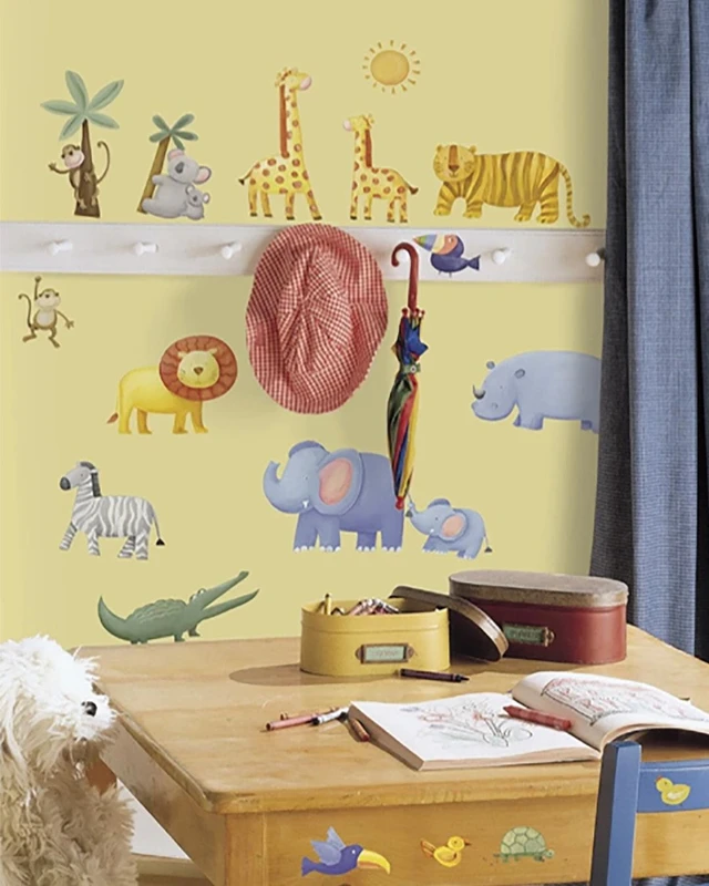 RoomMates - Αυτοκόλλητα τοίχου Ζούγκλα