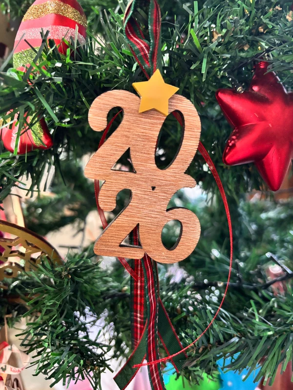 Ξύλινο γούρι - 2026