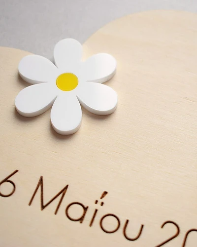 Αναμνηστικό γέννησης - Λουλούδι