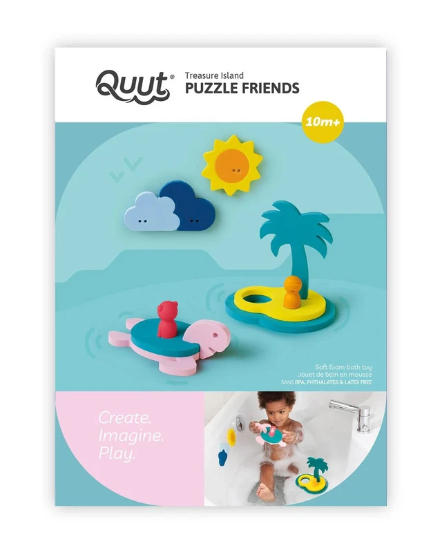 Quut - Αφρώδες παζλ Το νησί του χαμένου θησαυρού