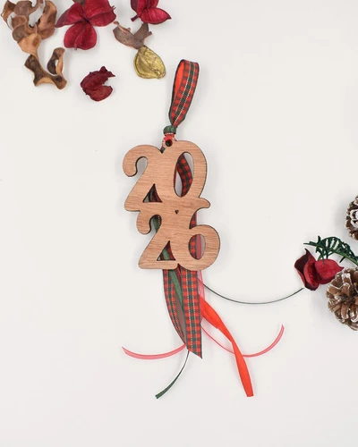 Ξύλινο γούρι - 2026