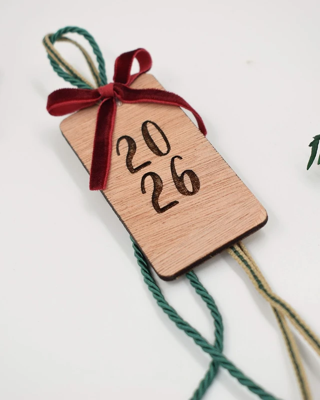 Ξύλινη ετικέτα - 2026