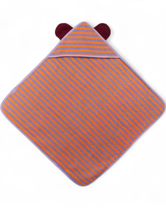 Quut - Μπουρνουζοπετσέτα αρκουδάκι Lavender