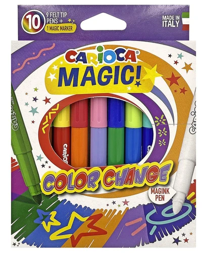 Μαρκαδόρος Carioca Magic - 10 Χρώματα