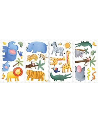 RoomMates - Αυτοκόλλητα τοίχου Ζούγκλα