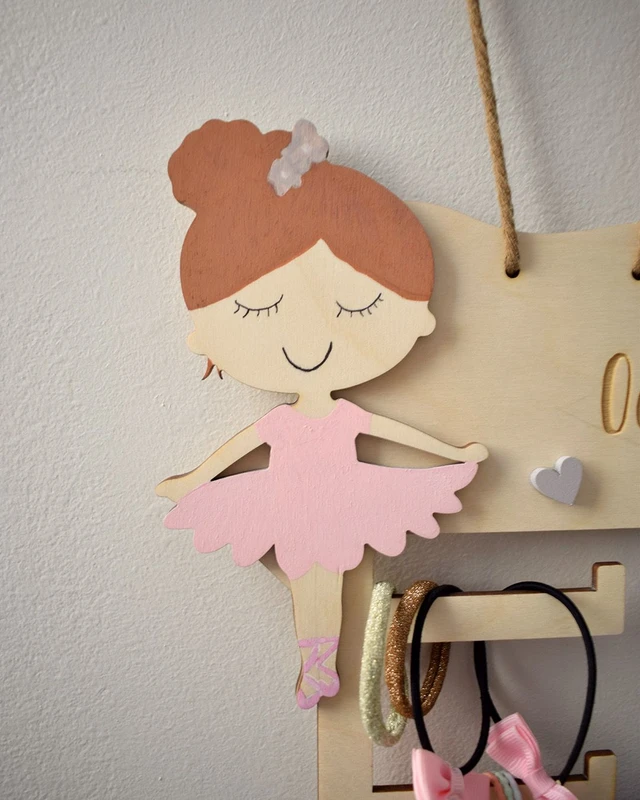 Κρεμάστρα για αξεσουάρ μαλλιών - Μπαλαρίνα