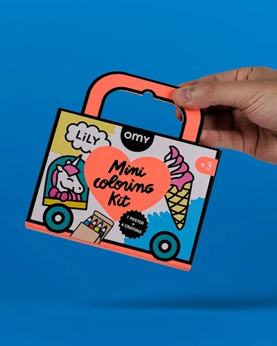 OMY - Αφίσα ζωγραφικής μίνι Μονόκεροι