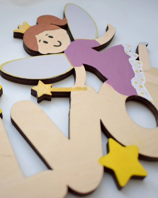 Ξύλινο Όνομα - Νεράιδες